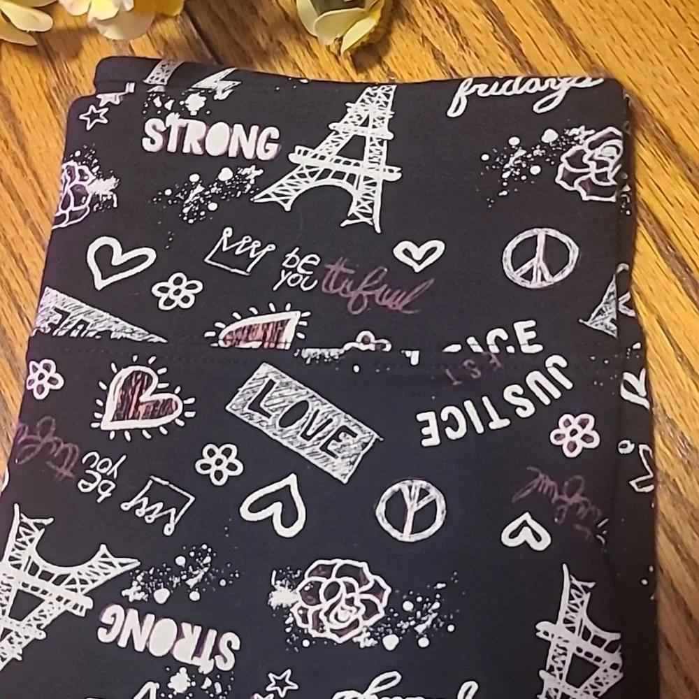 Justice Patterned Pants - Girl's 12